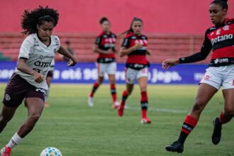 brasileirao-feminino:-flamengo-vence-ferroviara-nas-quartas-por-1-a-0